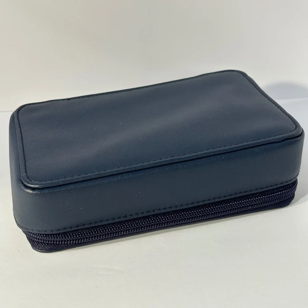 Missoni for Delta Airlines Travel Jewelry‎ Case Organizer Blue Chevron Pouch